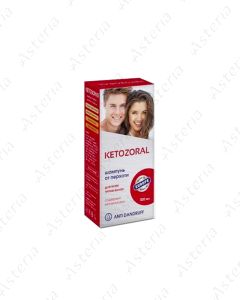 Ketozoral shampoo antiandruff 100ml