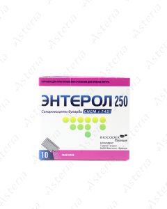 Enterol powder in packages 250mg N10