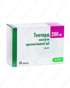 Teotard capsules 200mg N40