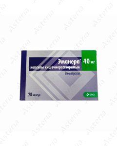 Emanera capsules 40mg N28