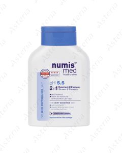 Numis Med pH5.5 2 in 1 shower gel and shampoo for very sensitive skin 200ml