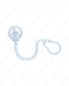 Nuk chain for pacifier Rose & Blue blue
