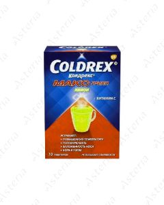 Coldrex Max flu lemon flavor N10