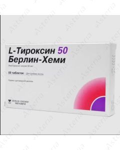 L- Thyroxin tab.50mcg N50