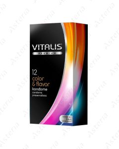 Condom Vitalis Color & Flavor N12