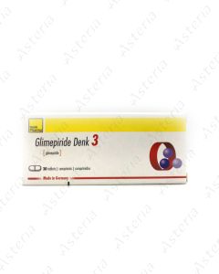 Glimepiride-Denk tablets 3mg N30