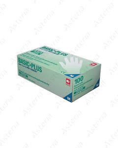 Glove M nonsterile latex white without talc N100 01039