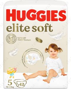 Huggies Elite Soft N5 Diaper 12-22kg N42
