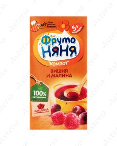 Fruto nianya juice compote cherry raspberry 200ml
