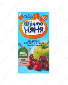 Fruto nianya apple cherry juice discolored 200ml