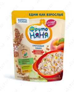 Fruto nianya porridge without milk buckwheat apple peach 200g
