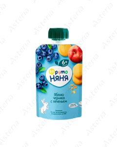Fruto nyanya pouch apple blueberry cookie 90g