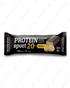 Protein bar with banana, chocolate 22% 40g