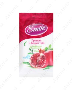 Smile wet wipe pomegranate white tea N15