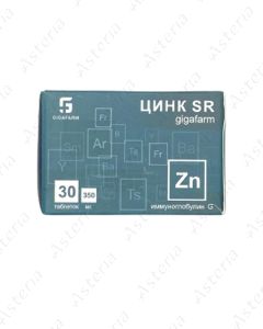 Zinc SR tablet 350 mg N30