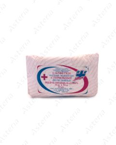 Sterile two-layer gauze napkins 16x14 x 10 in individual packages