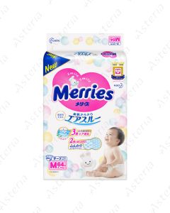 Merries M 6-11kg Diaper N64