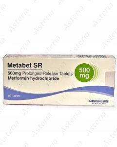 Metabet SR tablets 500mg N28