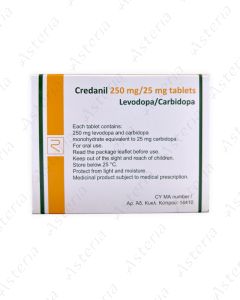 Credanil tablets 250mg+25mg N50