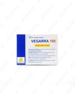 Vegarra tablets 100mg N4