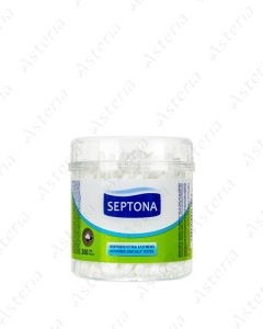 Septon cotton swabs in cellophane wrap N100