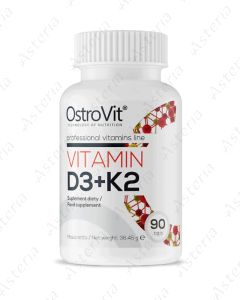 Vitamin D3 K2 tablets N90