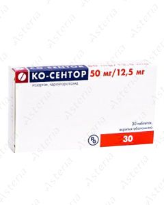 Co Sentor tablets 50mg/12.5 mg N30
