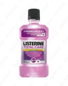Listerine mouthwash liquid Total care 250 ml