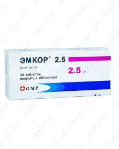 Emcor tab 2.5 mg N30