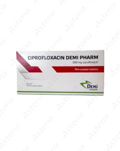 Ciprofloxacin Demi Farm tab 500mg N16