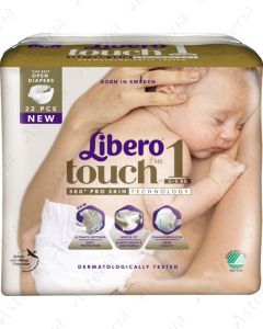 Libero Touch baby diaper N1 2-5kg N22