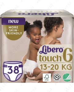 Libero Touch baby diaper N6 13-20կգ N38