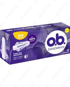 O.B higenic tampon ExtraDefence SilkTouch Normal N16
