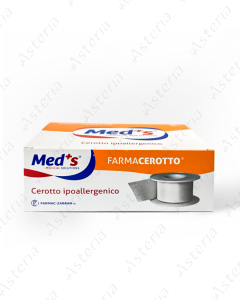 Meds paper tape N18 with an ankle 5m x 1.25cm without latex 3676