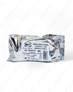 Meds bandage/bandage elastic zinc oxide moist 5m x 10cm 9028