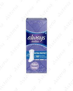 Always daily pads Platinum Large Extra protect N26