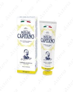 Pasta del capitano toothpaste Sicilian lemon 75ml