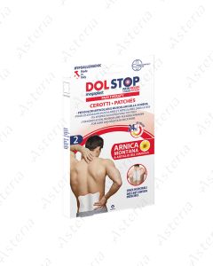 DOLSTOP plaster for muscle and back joint pain 17cmx21.8cm N2 0150