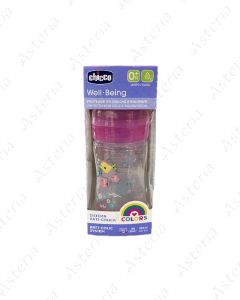 Chicco feeding bottle Well-Being with silicone nipple 0M+ 150ml