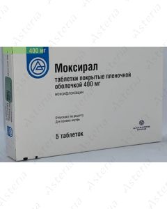 Moxrial coated tablets 400mg N5