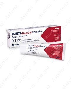 KIN Gingival complex 0.12% chlorhexidine toothpaste 75ml 5890