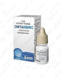 Oftaquix eye drops 0.5% 5ml