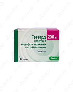 Teotard capsules 200mg N40