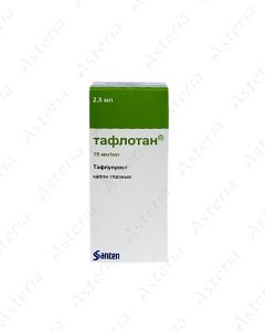 Taflotan eye drops 15mcg/ml- 2.5 ml