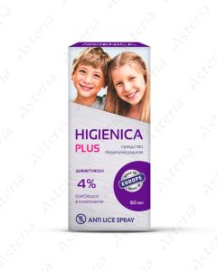 Hygiene plus lice remedy 4% 60ml