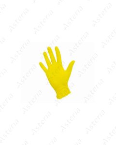 Ձեռնոց M ոչ ստեր նիտրիլ դեղին առանց տալկի N100 01189