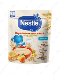 Nestle շիլա կաթնային բազմահատիկային մեղր և ծիրանի կտորներ 200գ