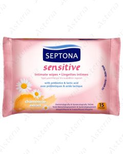 Septona sensitive ինտիմ խոնավ անձեռնոցիկ N15