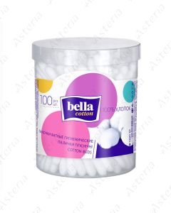 Bella բամբակյա ականջամաքրիչներ N100 կլոր