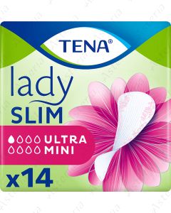 Tena Lady slim Mini ուրոլոգիական միջադիրներ N14